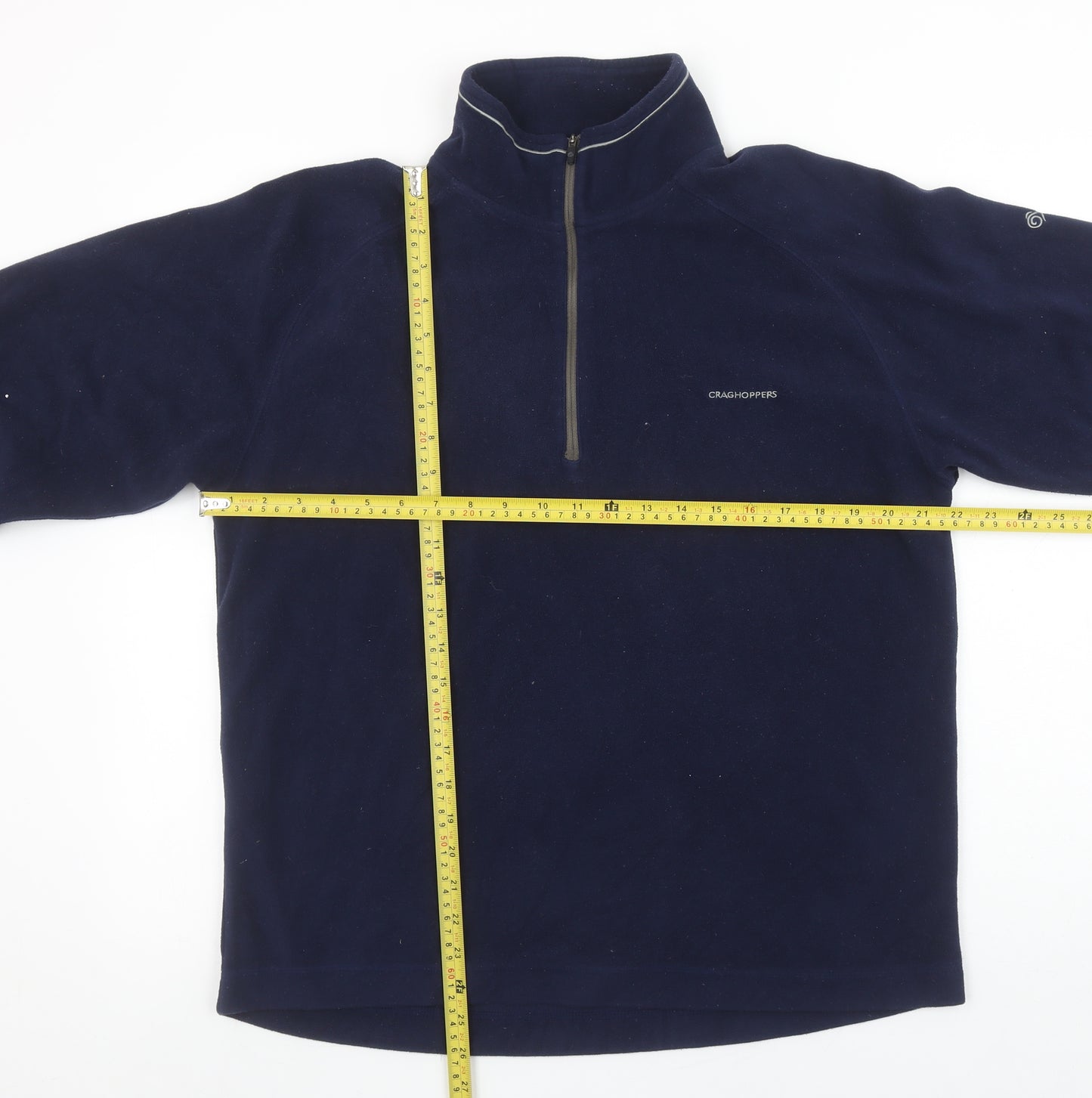 Craghoppers Men's Blue Fleece 1/2 Zip Pullover Sweatshirt Size M