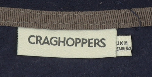 Craghoppers Men's Blue Fleece 1/2 Zip Pullover Sweatshirt Size M