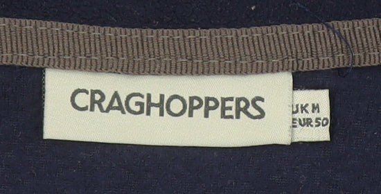 Craghoppers Men's Blue Fleece 1/2 Zip Pullover Sweatshirt Size M