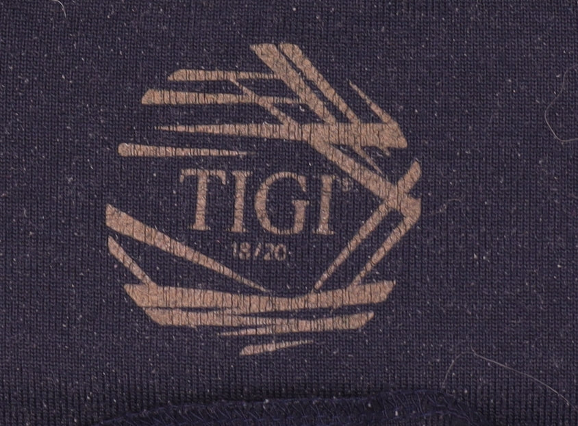 Tigi Women's Multicoloured Geometric 3/4 Sleeve Jersey T-Shirt Size 18