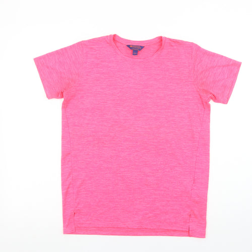 Mountain Warehouse Girls Pink 13 Years Active Quick Dry T-Shirt