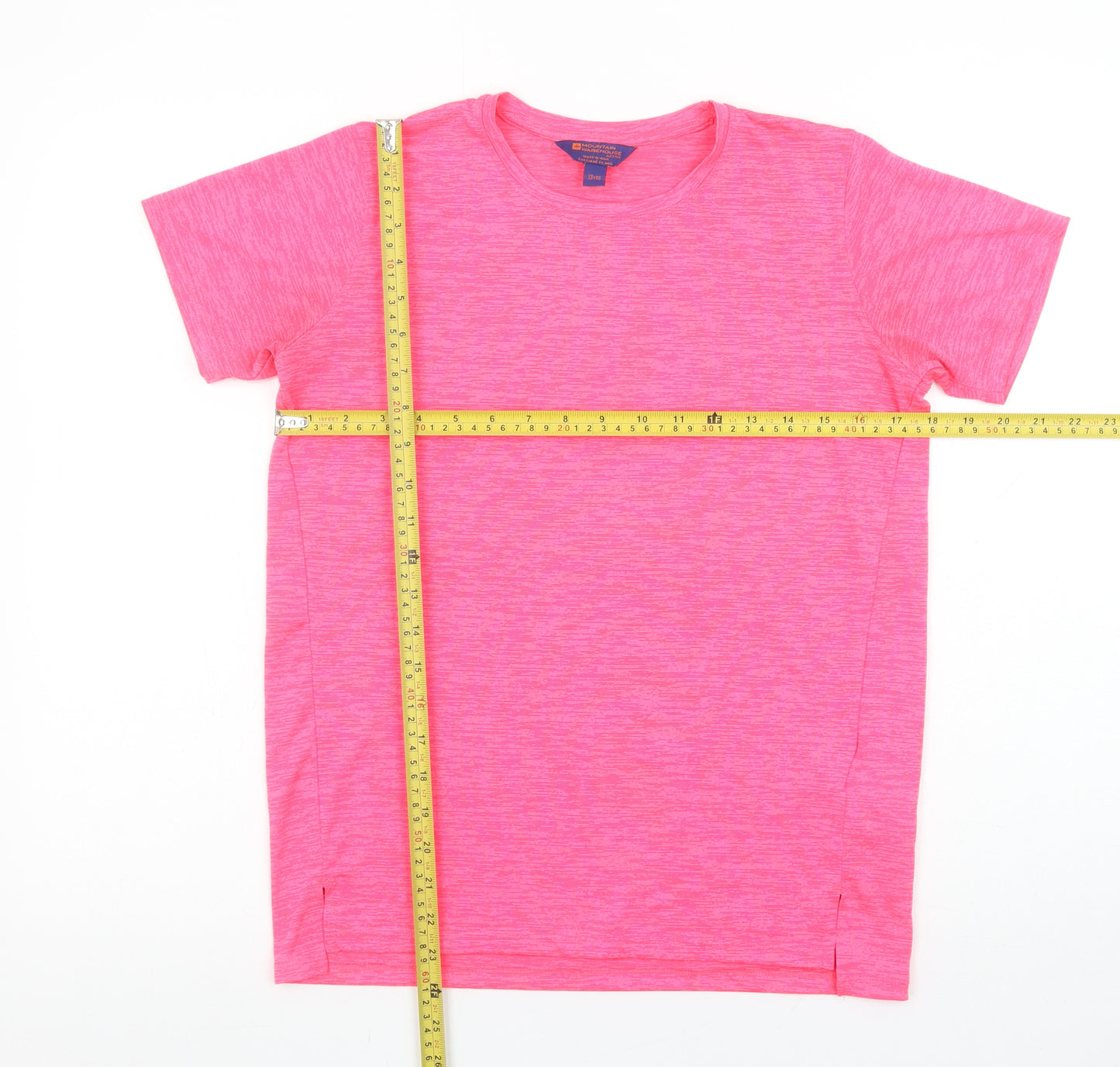 Mountain Warehouse Girls Pink 13 Years Active Quick Dry T-Shirt