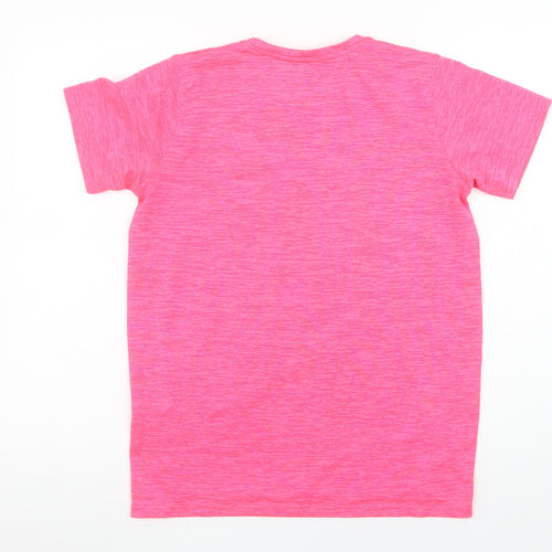 Mountain Warehouse Girls Pink 13 Years Active Quick Dry T-Shirt