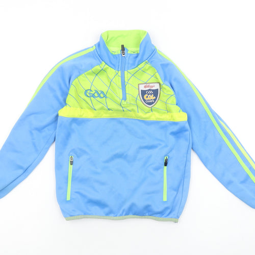 O'Neills Boys Blue 1/4 Zip Fleece Sweatshirt 2 Years Sports Top
