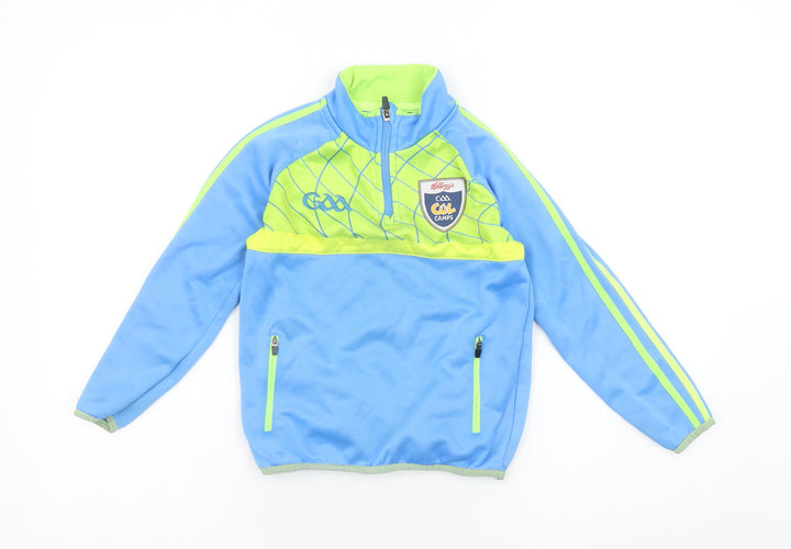 O'Neills Boys Blue 1/4 Zip Fleece Sweatshirt 2 Years Sports Top