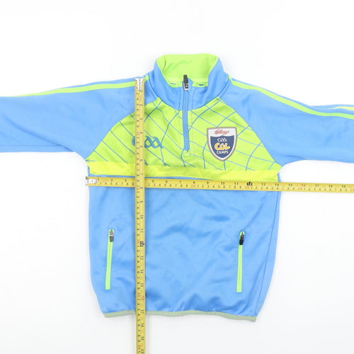O'Neills Boys Blue 1/4 Zip Fleece Sweatshirt 2 Years Sports Top