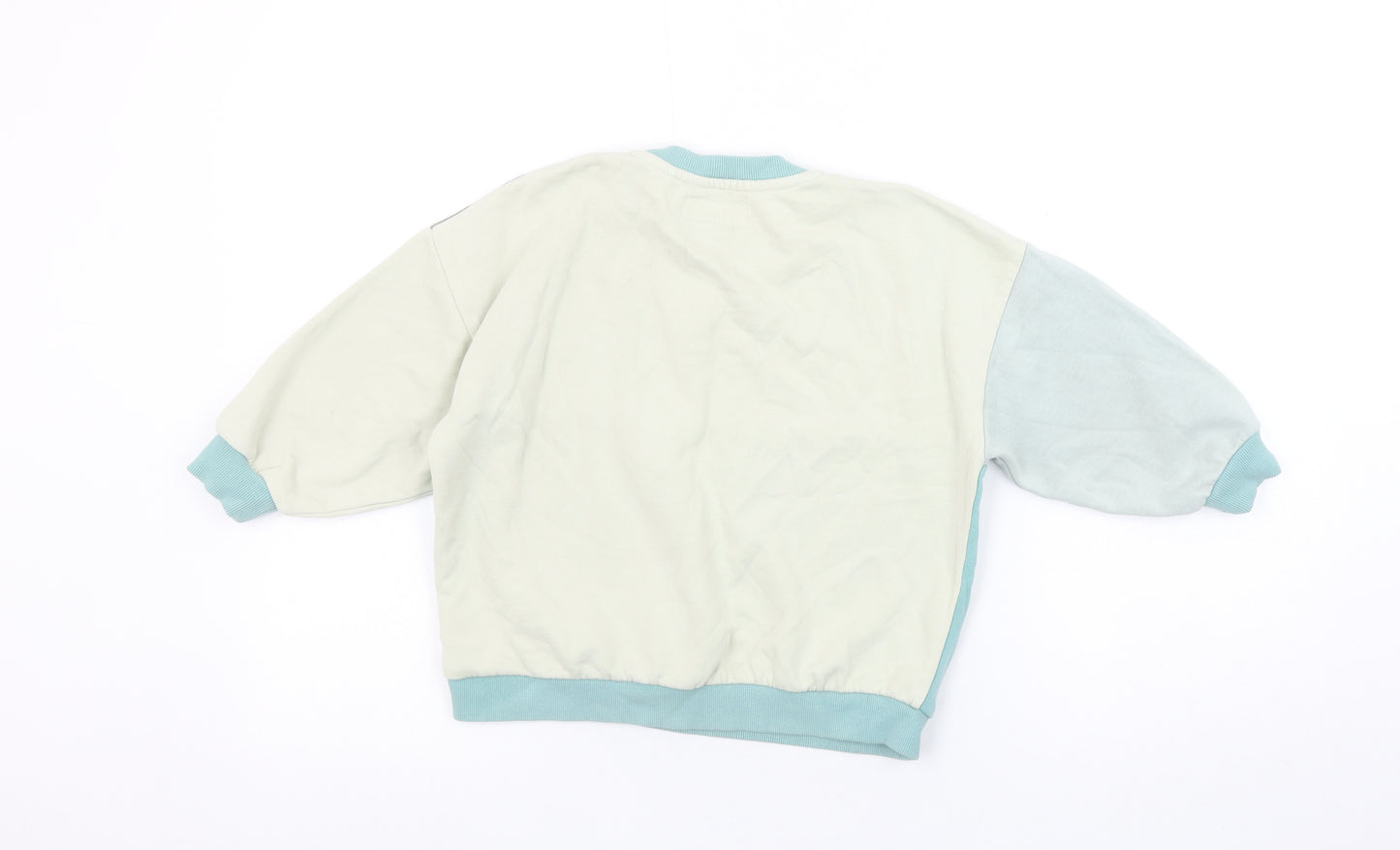 Next Girls Multicoloured Dinosaur Sweatshirt 4-5 Years Cotton Blend