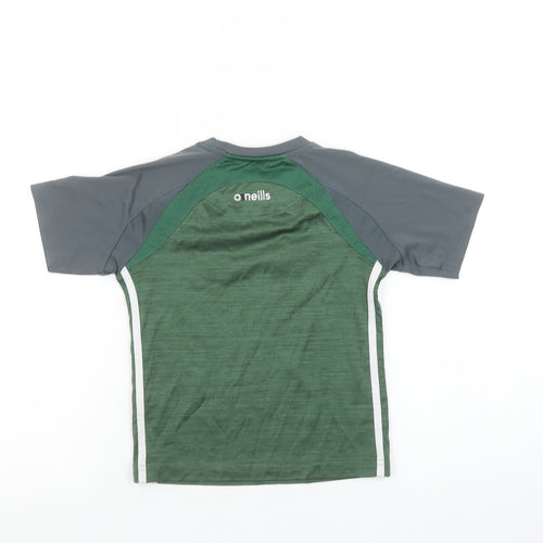 O'Neills Boys Green Short Sleeve Sports T-Shirt Size 5-6 Years
