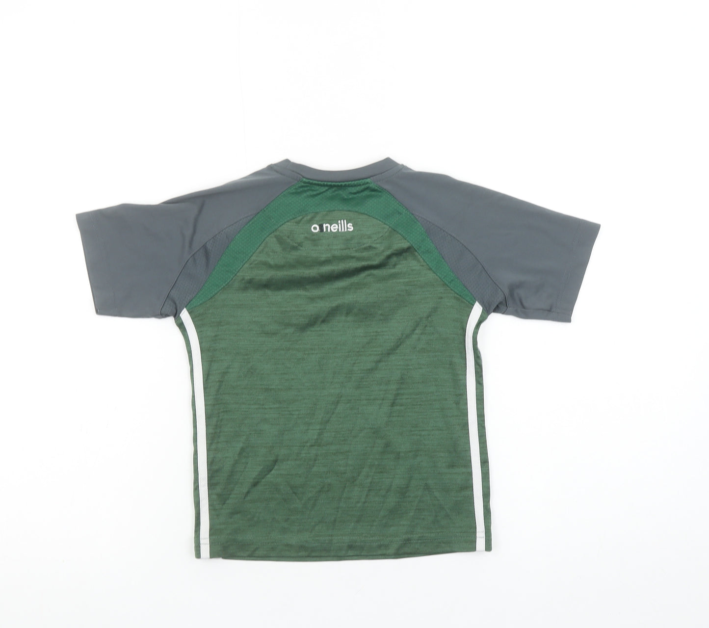 O'Neills Boys Green Short Sleeve Sports T-Shirt Size 5-6 Years
