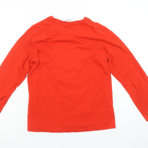 Marvel Boys Red Long Sleeve Superhero T-Shirt 10-11 Years
