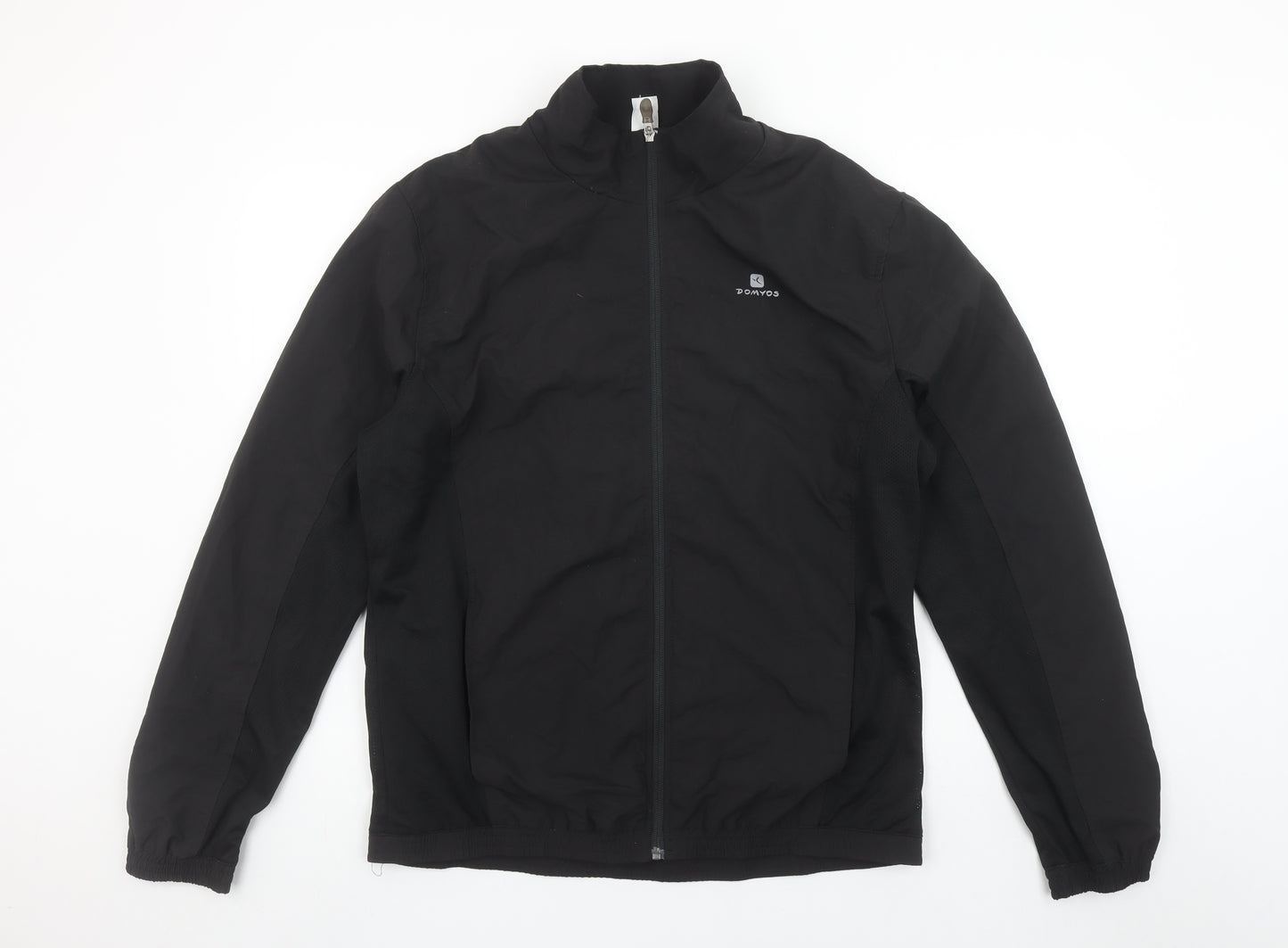Domyos Men’s Black Softshell Lightweight Full Zip Jacket L
