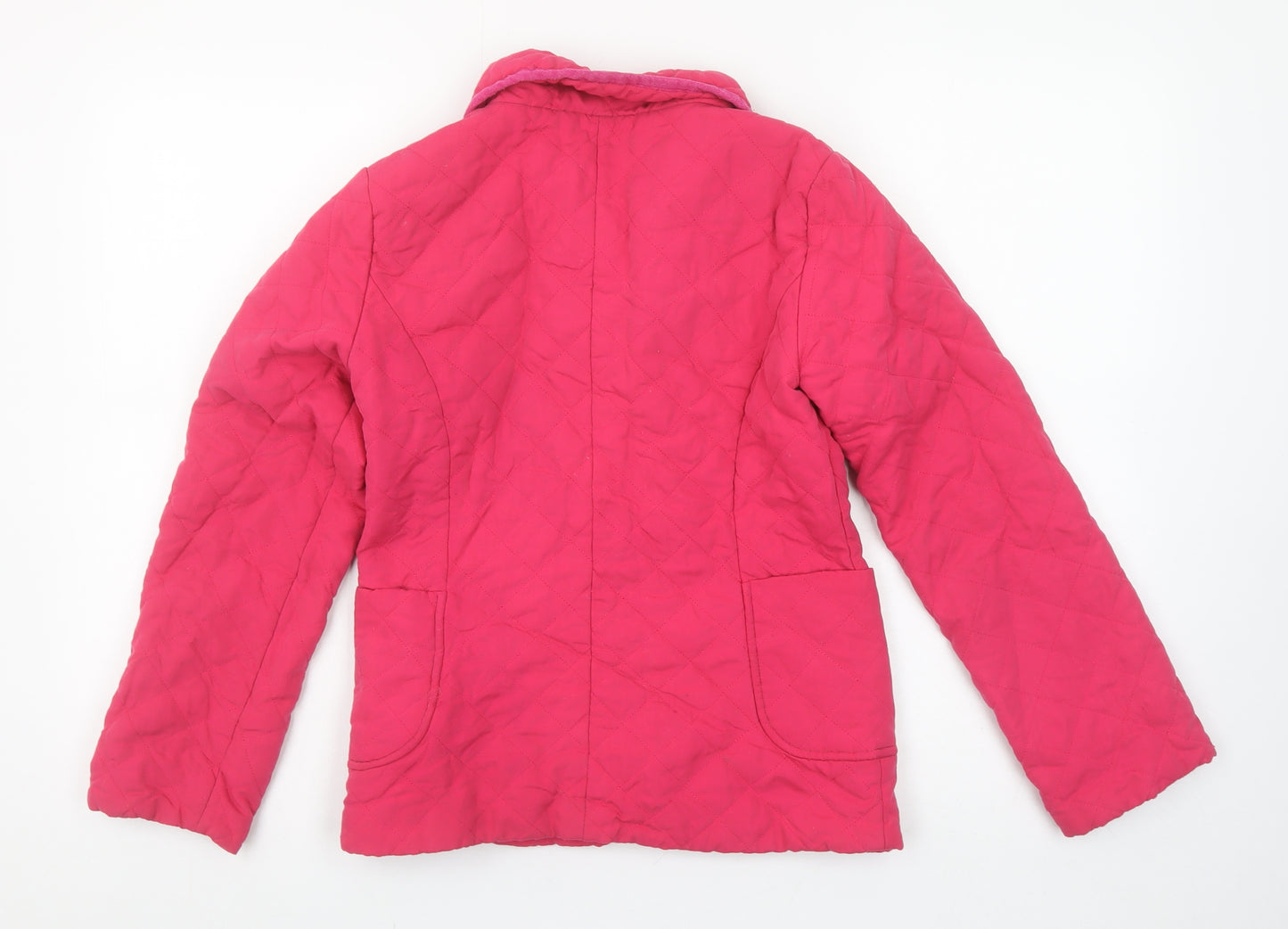 Freespirit Girls Pink Quilted Mid-Length Jacket Age 11-12 Years