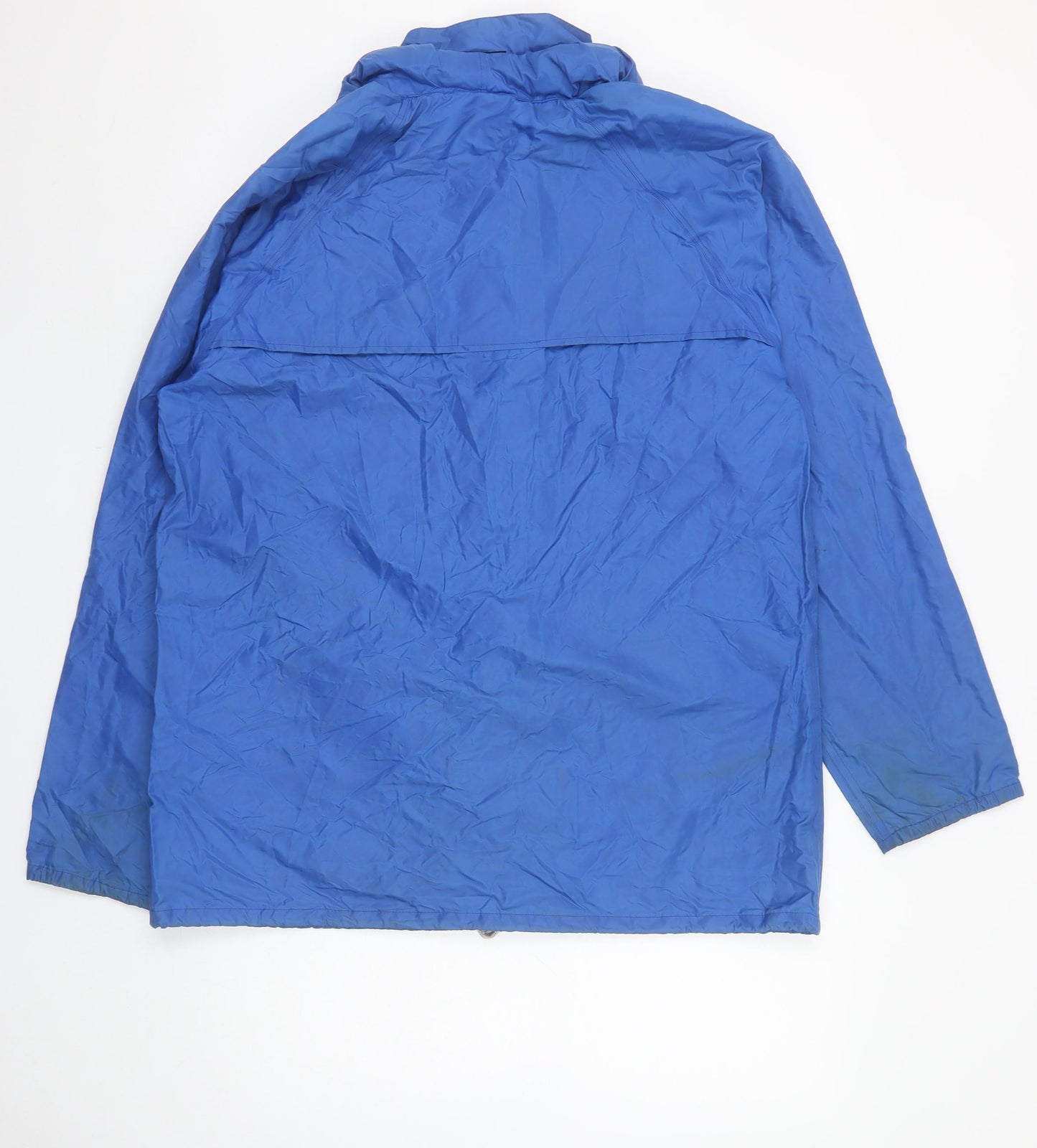 Monsoon Men's Blue Waterproof Hooded Rain Jacket Size S