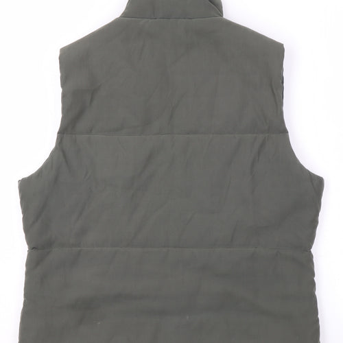 Moto Jeanswear Women's Green Padded Puffer Waistcoat Size 12