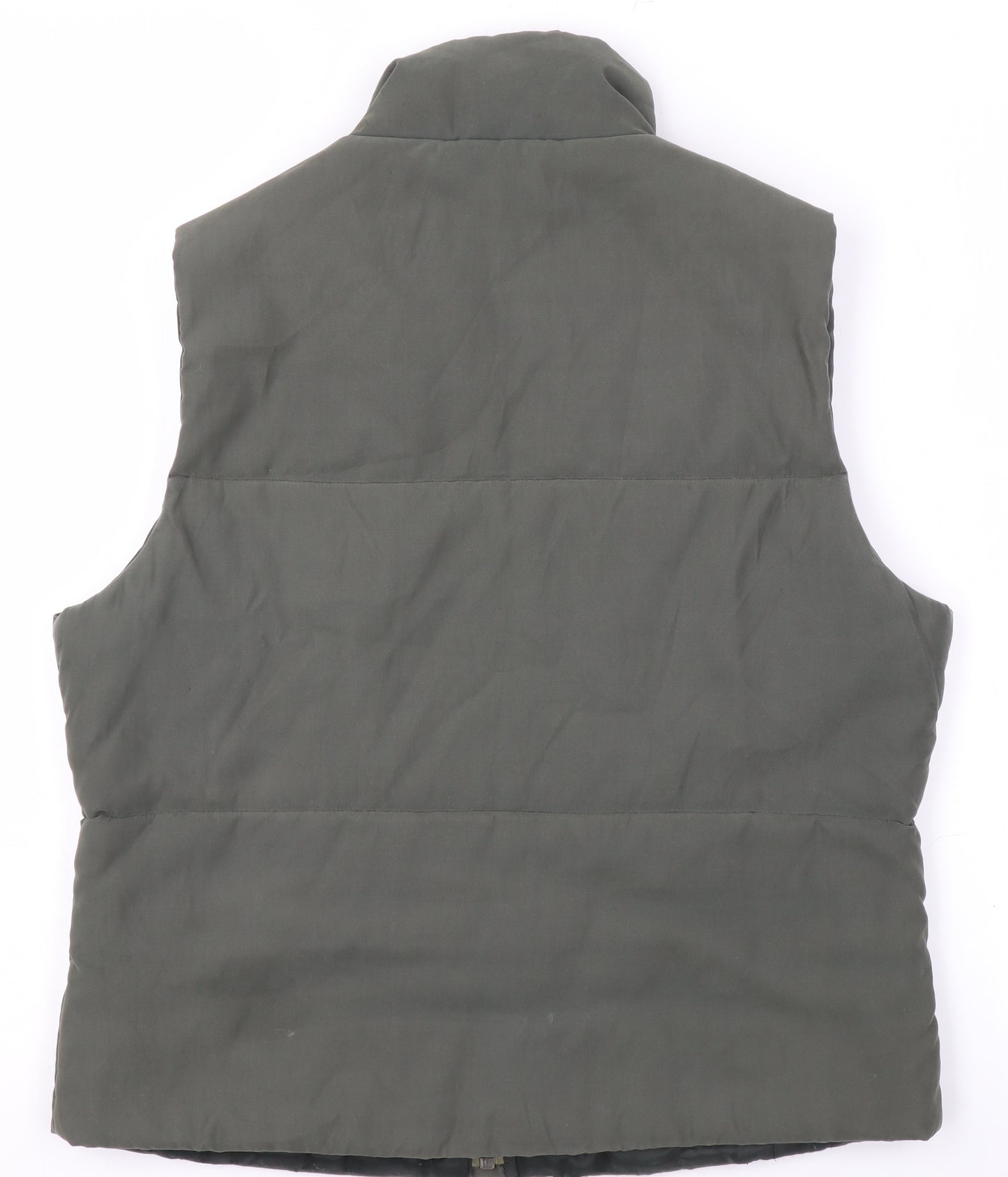 Moto Jeanswear Women's Green Padded Puffer Waistcoat Size 12