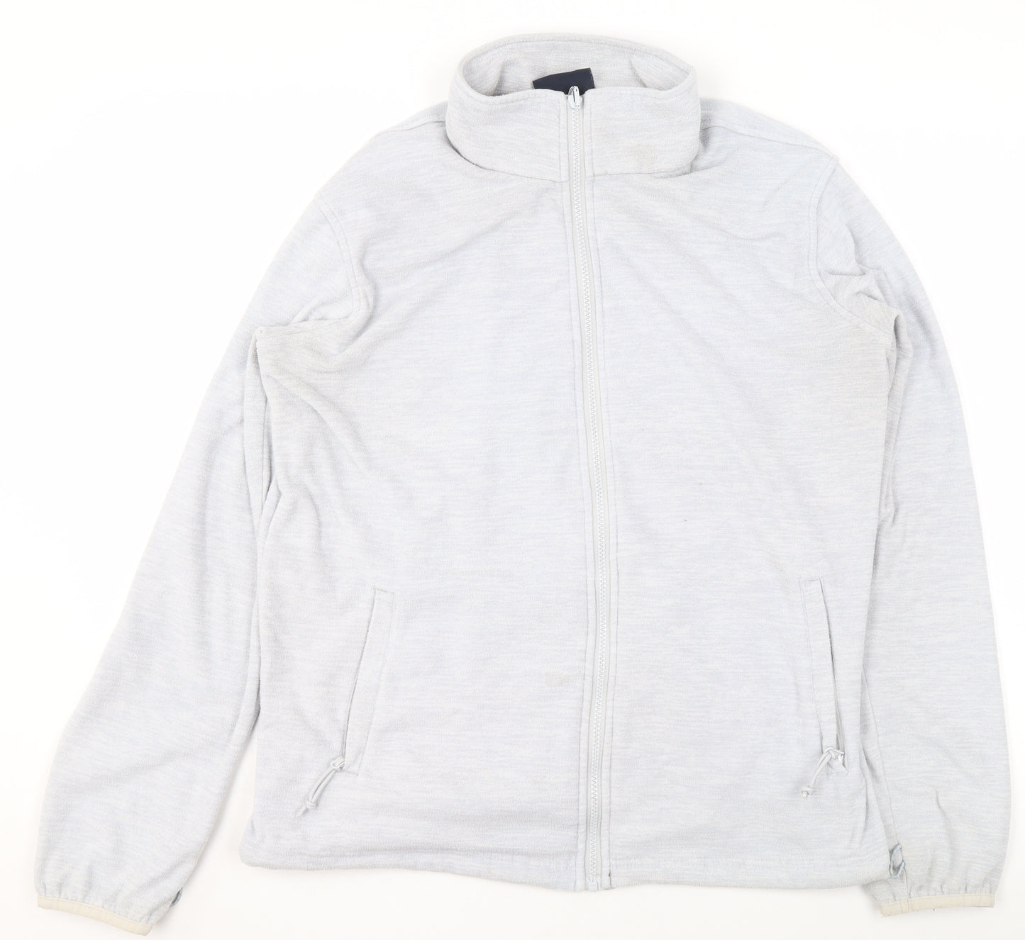 Mountain Warehouse Women's Grey Fleece Full Zip Jacket Size 16
