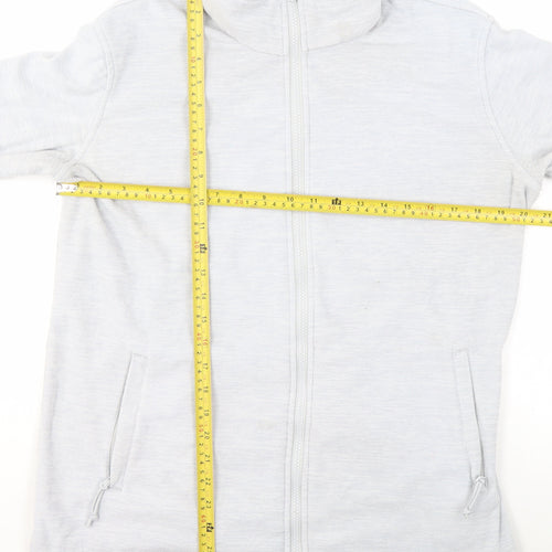 Mountain Warehouse Women's Grey Fleece Full Zip Jacket Size 16