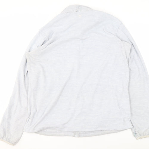 Mountain Warehouse Women's Grey Fleece Full Zip Jacket Size 16