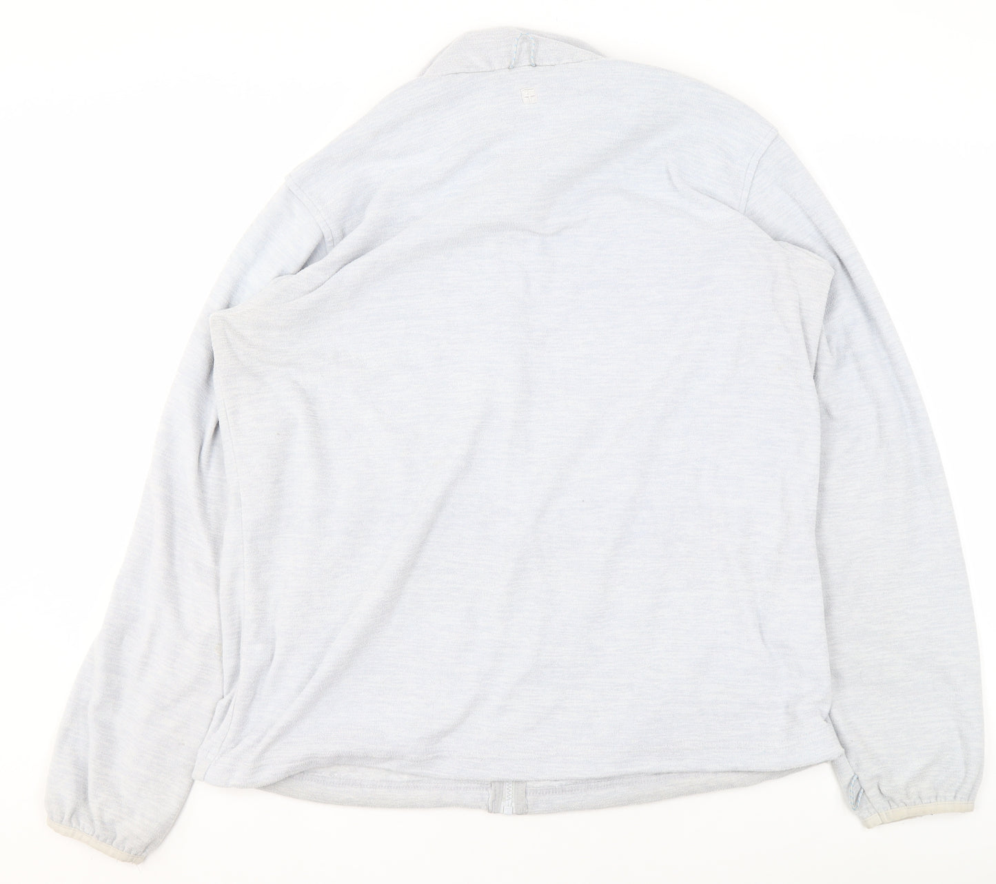 Mountain Warehouse Women's Grey Fleece Full Zip Jacket Size 16