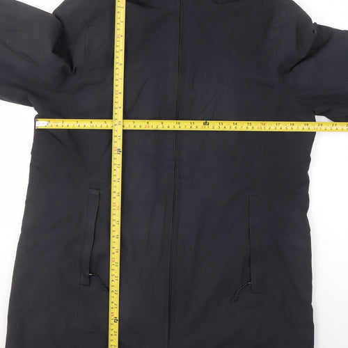 Karrimor Womens Black Long Hooded Parka Coat Size 10