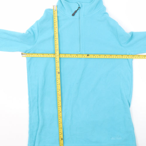 Peter Storm Women's Blue 1/2 Zip Fleece Pullover Size 14