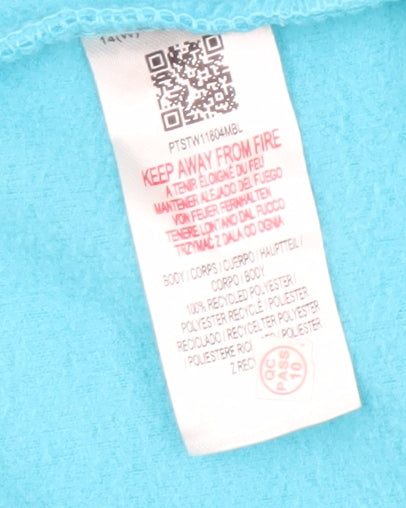 Peter Storm Women's Blue 1/2 Zip Fleece Pullover Size 14