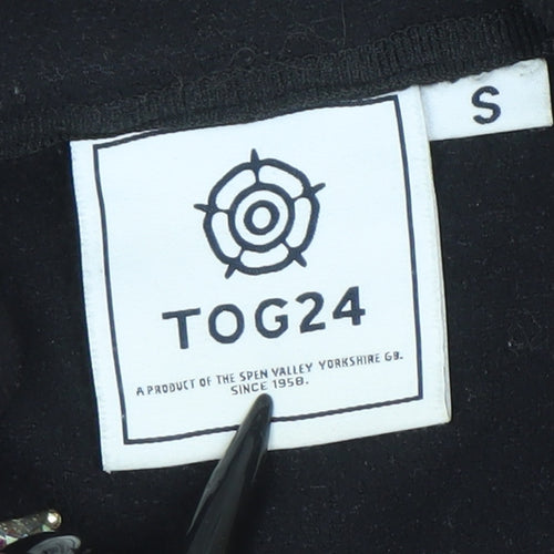 TOG24 Women's Black Fleece Full Zip Jacket Size S