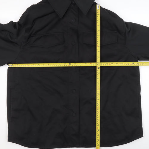 & Other Stories Men's Black L Basic Jacket Polyester Workwear