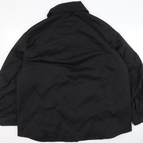 & Other Stories Men's Black L Basic Jacket Polyester Workwear