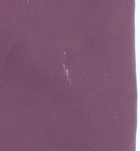 London Paris New York Womens Purple Size 18 Long Parka Jacket
