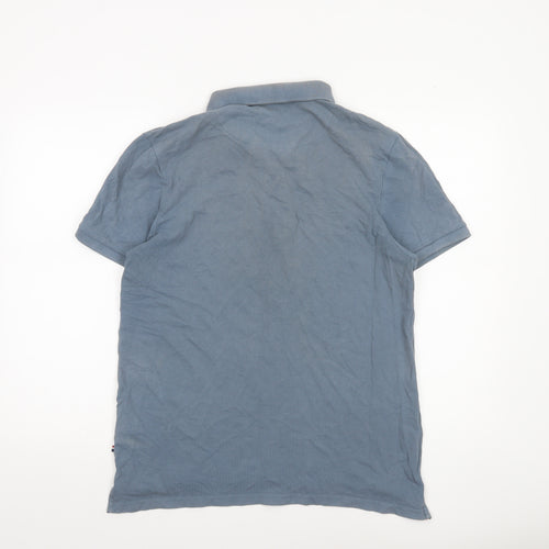 U.S. Polo Assn. Men's Blue Regular Fit Cotton Polo Shirt Size L