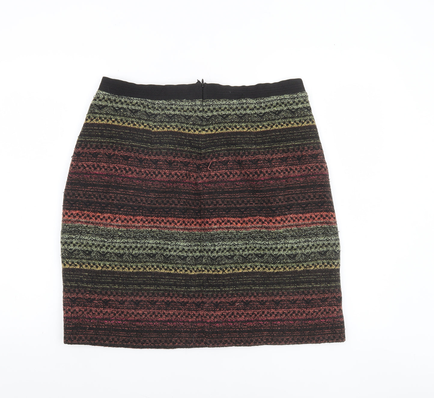 Noa Noa Womens Multicoloured Knee Length Pencil Skirt Size 12