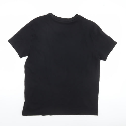 Ralph Lauren Men's Black Slim Fit Cotton Crew Neck T-Shirt M