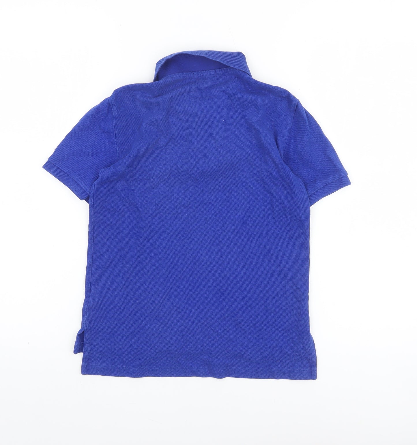 Ralph Lauren Boys Blue 8 Years Polo Shirt Short Sleeve Cotton