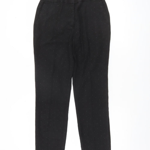 Zara Basic Women’s Black Slim Tapered Trousers Size M
