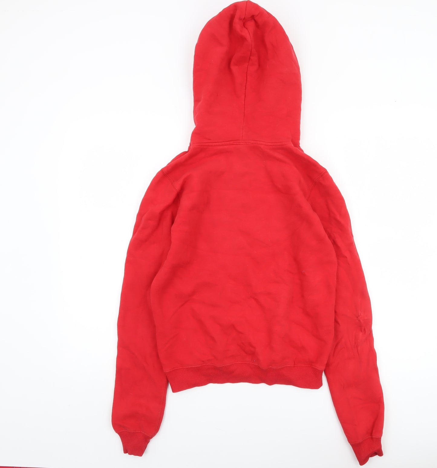 Billy Elliot London Red Hoodie Womens Small Pullover Cotton Blend