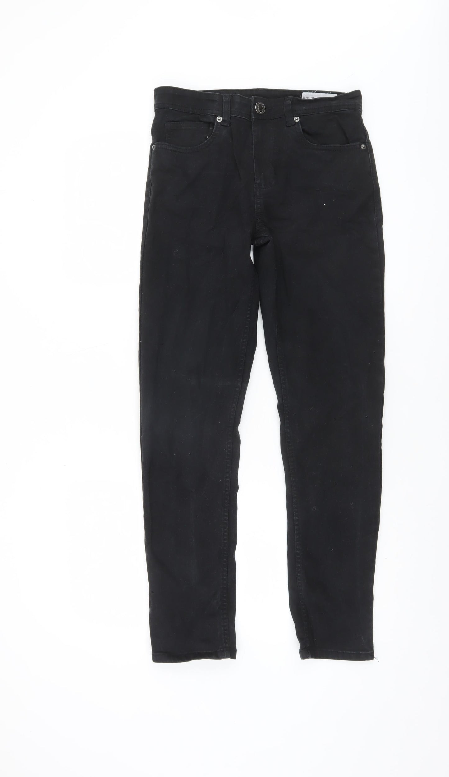 Denim Co. Men's Black Slim Fit Jeans 28W 30L Stretch Denim