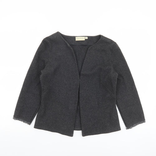 River Island Women’s Grey Cotton Acrylic Cardigan UK 10