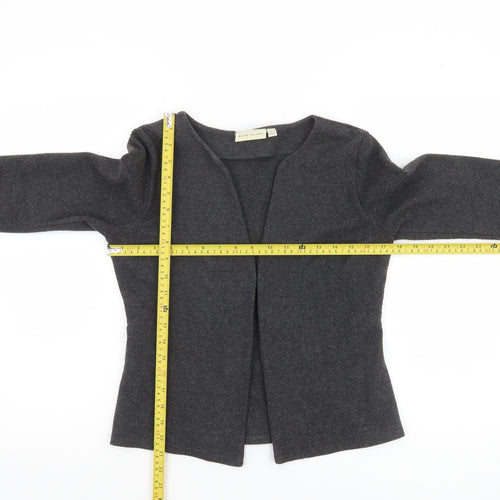 River Island Women’s Grey Cotton Acrylic Cardigan UK 10