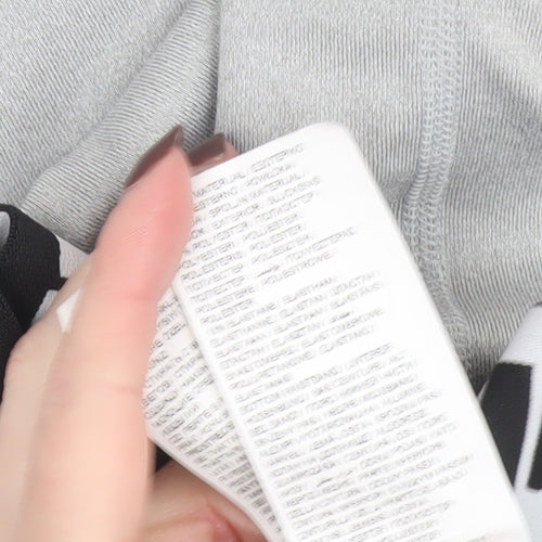 Puma Women's Grey Small Leggings with Elastic Waistband