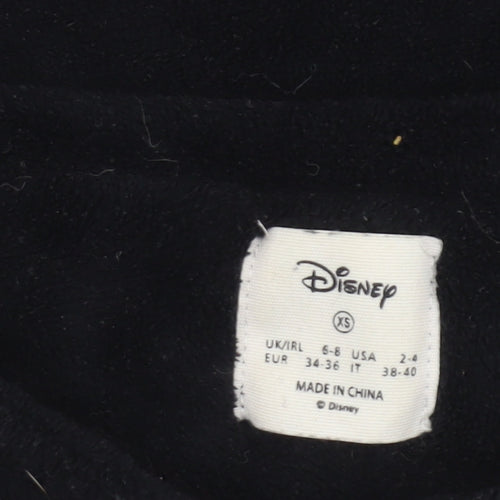 Disney Women’s Black XS Fleece Nightshirt Jack Skellington The Nightmare Before Christmas