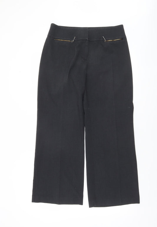 Marks and Spencer Women’s Black Size 10 Dress Pants Straight Leg Trousers