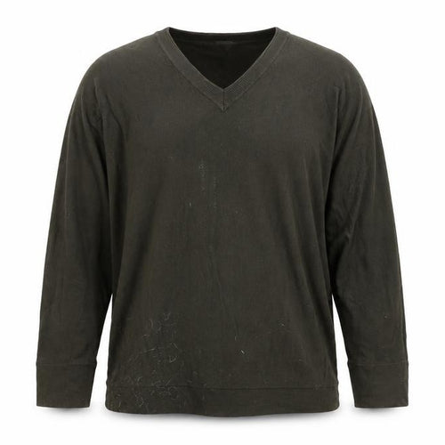 Jigsaw Men's Black Cotton V-Neck Jumper Size M Classic Knit
