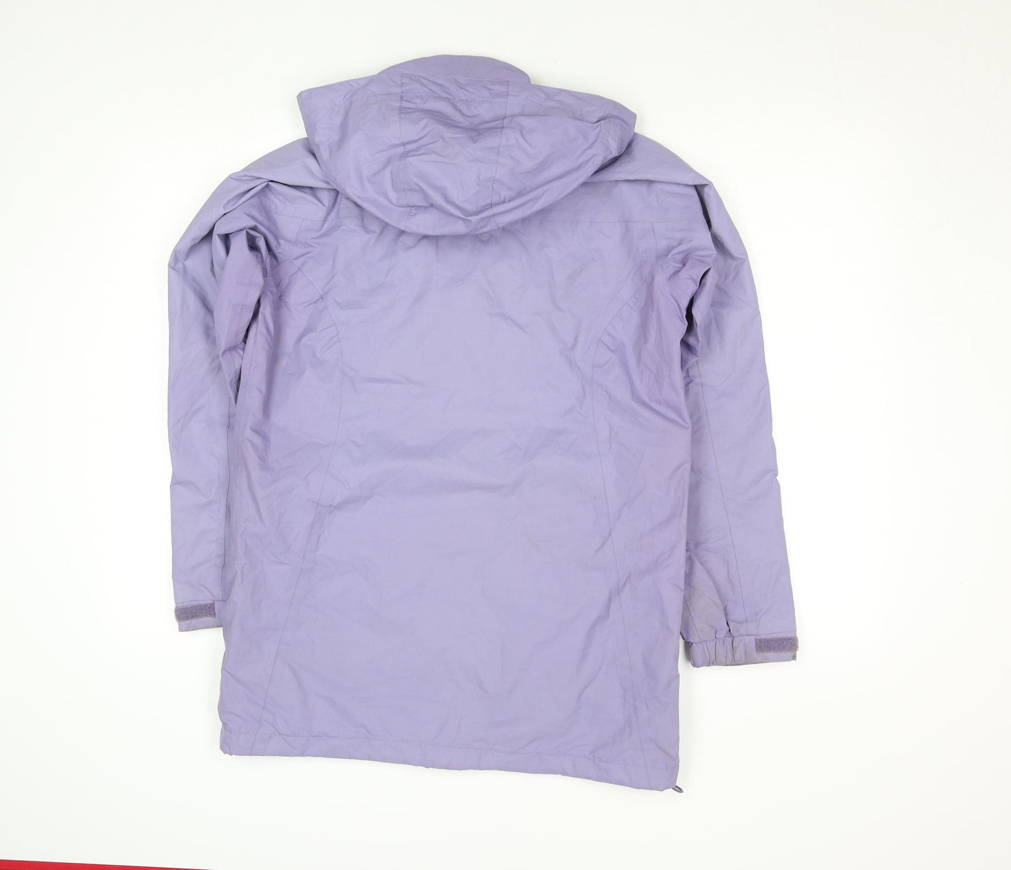 Mountain Warehouse Womens Purple Waterproof Hooded Rain Jacket UK 10