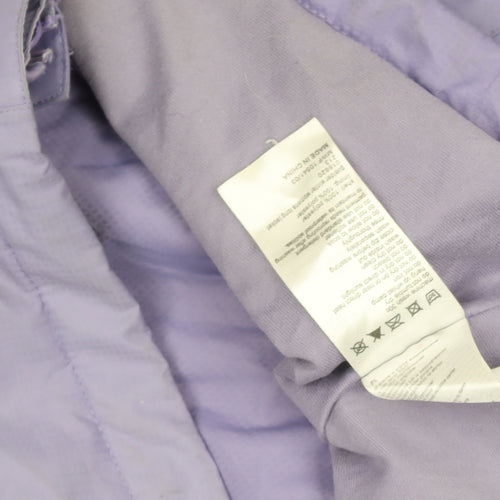 Mountain Warehouse Womens Purple Waterproof Hooded Rain Jacket UK 10