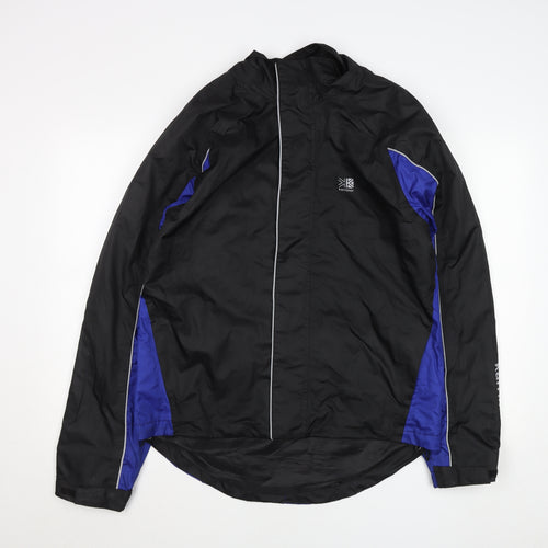 Karrimor Mens Black M Reflective Cycling Windbreaker Jacket