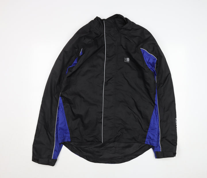 Karrimor Mens Black M Reflective Cycling Windbreaker Jacket