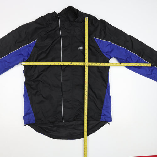 Karrimor Mens Black M Reflective Cycling Windbreaker Jacket