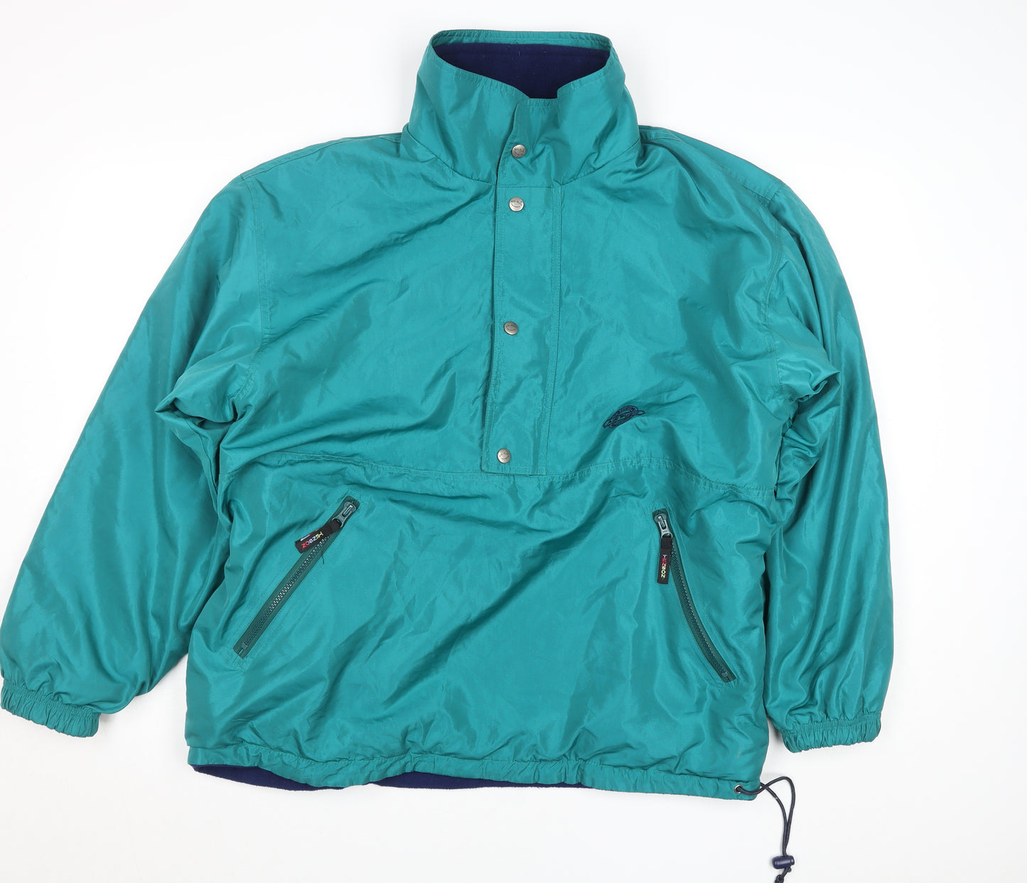Tenson Men’s Green Anorak Jacket S Windproof Water Resistant Outdoor