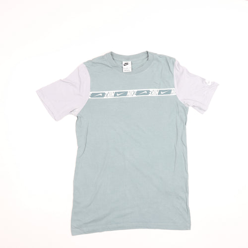 Nike Boys Blue XL Graphic Logo Short Sleeve Cotton T-Shirt